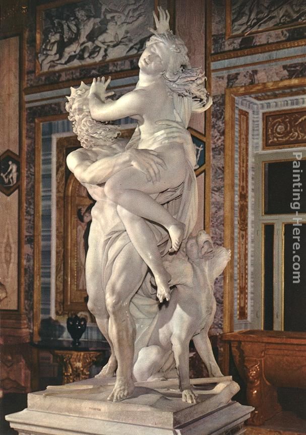 The Rape of Proserpine [detail 3] painting - Gian Lorenzo Bernini The Rape of Proserpine [detail 3] art painting